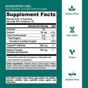 (2 pack) Goli Nutrition Matcha Mind Cognitive Gummies, 60 Count