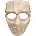 thumbnail image 2 of Ghoulish Productions Adult's White Hockey Goalie Killer Hard Mask Costume Accessory, 2 of 2
