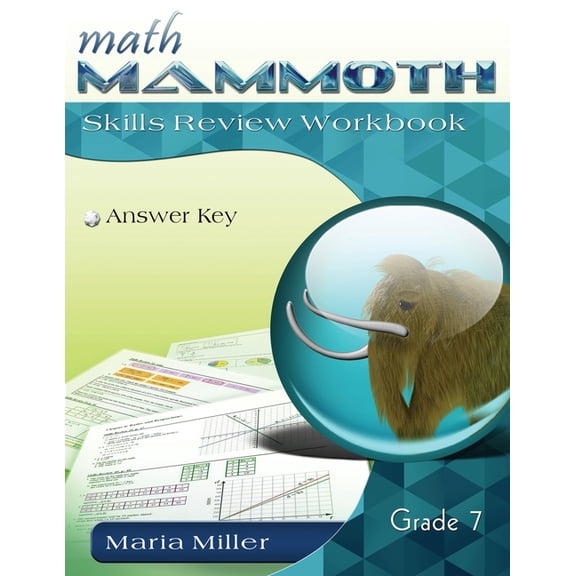 Math Mammoth Grade 7 Skills Review Workbook Answer Key, (Paperback)