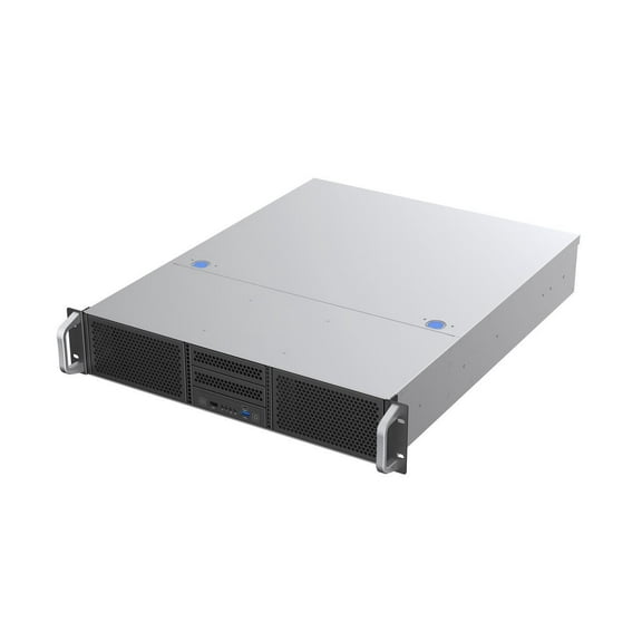 Rosewill 2U Rackmount Server Chassis | Supports up to 8 x 3.5" HDD | ATX Motherboard Support | 2U/CRPS PSU | 3x 80mm PWM Fans | USB 3.2 Type-C | RSV-Z2008