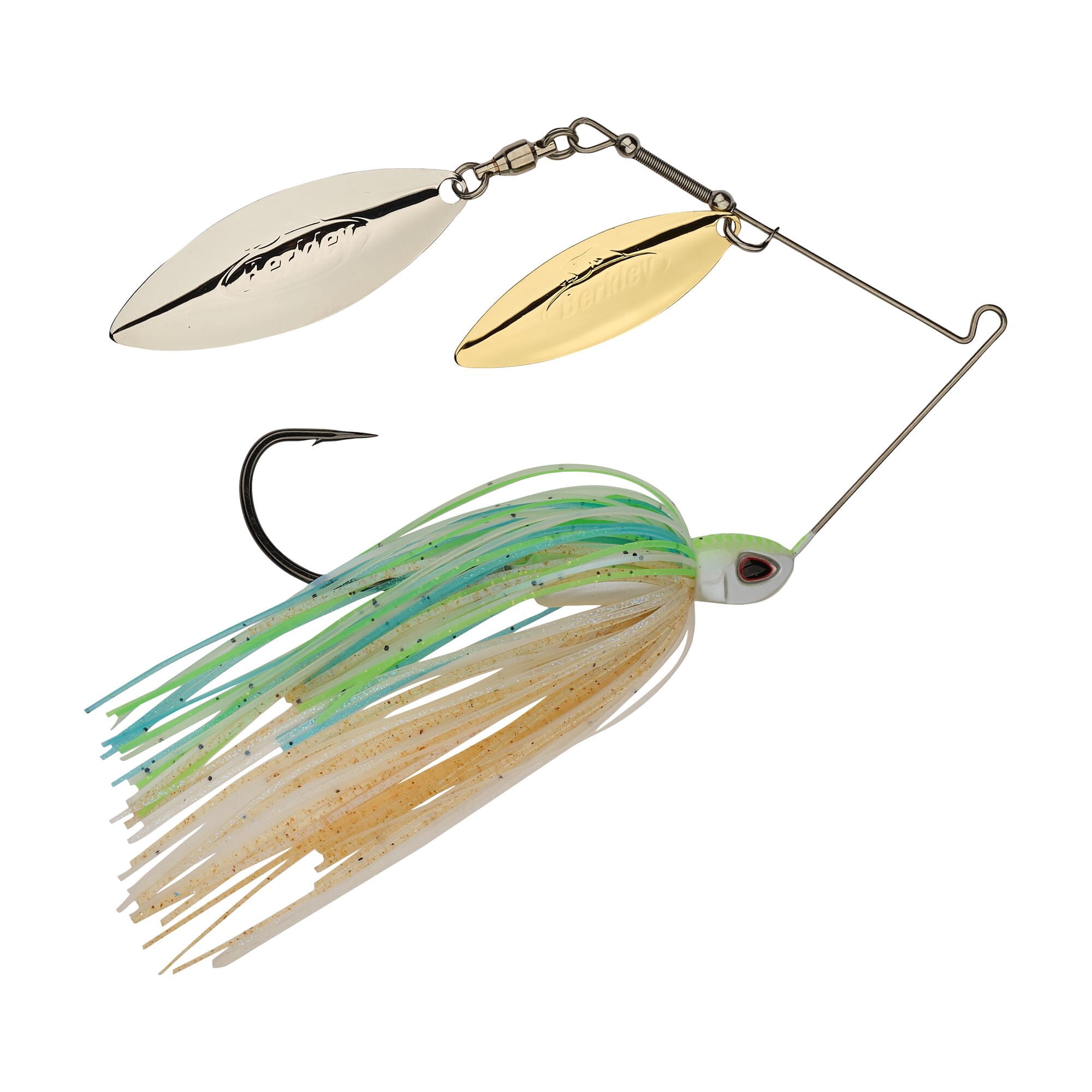 Berkley Power® Blade Compact, Spinnerbaits, Pretty One/Gold + Silver (1-count)