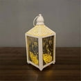 thumbnail image 3 of Ramadan Lantern LED Hanging Lanterns Ramadan Decoration Lights Holiday Lighting Wrought Iron Night Light, 3 of 5