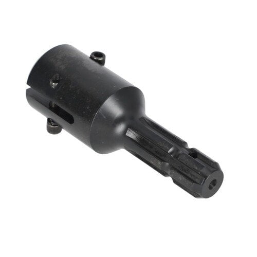 PTO Adapter, Clamp Type, 13/4" 20 Spline Female, 13/8" 6 Spline Male