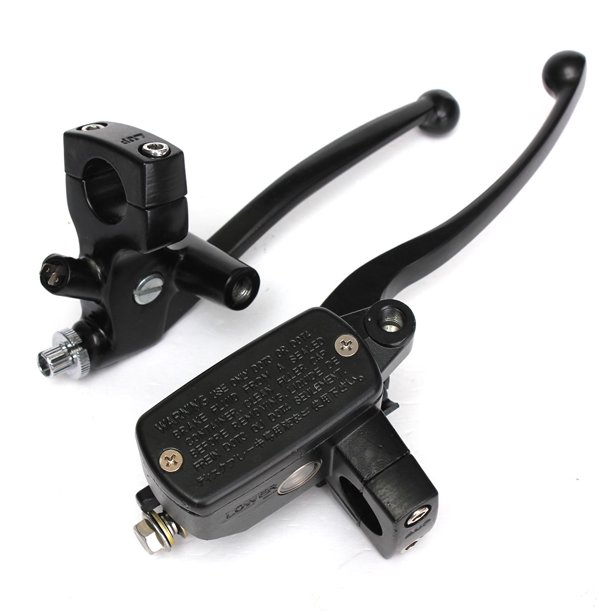 Pair 1 25mm Black Motorcycle Brake Master Cylinder Clutch Hydraulic Lever Us Walmart Com Walmart Com