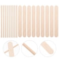 thumbnail image 3 of 100 Pcs DIY Popsicle Making Wooden Sticks Jumbo Craft Sticks Ice Popsicle Making Rods, 3 of 8
