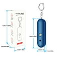 thumbnail image 2 of AMERTEER Safety Girl Running Jogging Hiking Survival 130dB Personal Siren Indoor Flashlight with Buckle Alarming Device, 2 of 9