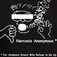 thumbnail image 3 of CafePress - Narcosis Anonymous Men's Fitted T Shirt (Dark) - Men's Fitted T-Shirt, 3 of 4