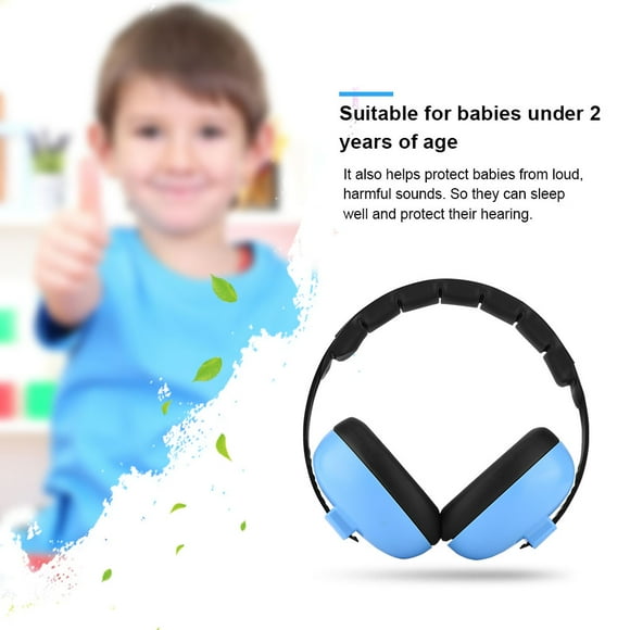 Orejeras A Prueba De Ruido Orejeras Para Bebés Orejeras Para Bebés De Cuero Abs Orejeras A Prueba De Ruido Para Niños Orejeras Para Bebés Auriculares Azul