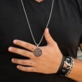 thumbnail image 2 of Jewmon Pentagram Necklace for Men Women Celtic Knot Crecent Moon Pendant Wiccan Jewelry Couples Gift, 2 of 7