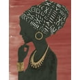thumbnail image 2 of Adams, Emily 20x24 White Modern Wood Framed Museum Art Print Titled - Graceful Majesty II Chili, 2 of 4