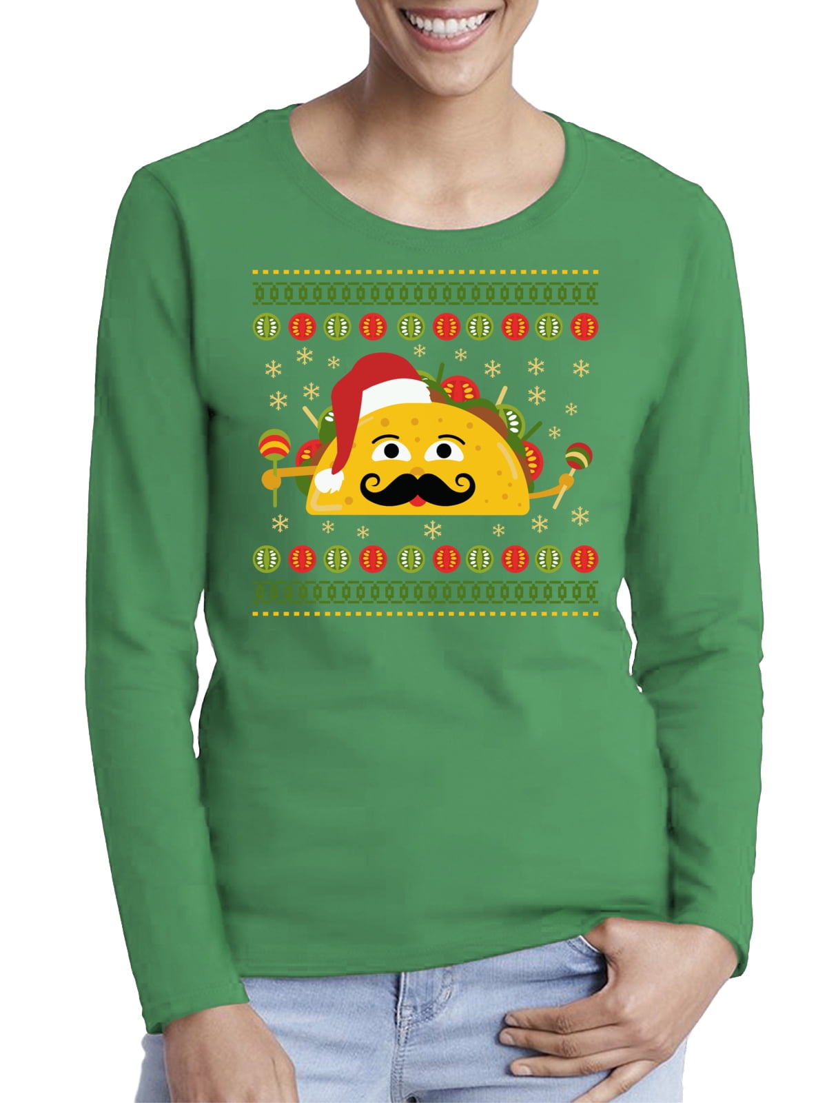 ugly christmas sweater tacos
