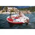 thumbnail image 4 of Intex Marina Breeze Island Raft + Oasis Island Inflatable Giant 5 Person Raft, 4 of 12