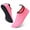 Pink, variant on AUXDIQ Water Shoes Outdoor Quick Dry Unisex Sports Aqua Shoes for Beach Diving Snorkeling Surfing Mens Womens