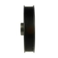 thumbnail image 2 of KarParts360 For Mercury Grand Marquis 1992 Harmonic Balancer | Black Color | Serpentine Drive Belt Type | Keyway Type | 1 Mounting Hole | Replacement For F1AZ6316A, F65Z6312BB, 2 of 4