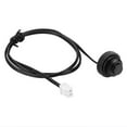 thumbnail image 2 of Enchufe de medición de temperatura Sensor de temperatura Enchufe de parada impermeable Interfaz de terminal XH2.54 Negro, 2 of 8