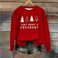 thumbnail image 1 of EGNMCR Sweatshirts à Capuche pour Femmes, Sweatshirts pour Femmes, Hoodie Décontracté à Manches Longues Col Rond Imprimé de Noël Lettres Ample Mode Sweatshirt Blouse pour Femmes, 1 of 4