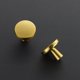 thumbnail image 2 of Ravinte 30 Pack Drawer Pulls 1-1/4 Inch Kitchen Cabinet Knobs Solid Round Dresser Drawer Knobs Brushed Brass Dresser Knobs Drawer Knobs Simple Cabinet Hardware For Cupboard Drawer Pulls, 2 of 5