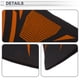 thumbnail image 4 of Máscara Facial Paquete Medio de Bargains Únicos de Nailon Panal Mantener Calor Transpirable Naranja 1 Pcs, 4 of 6