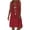 Wine, variant on CIENVNSTG Summer Sleeveless V-Neck Beachwear Solid Oversized Dress Female Fashion Elegant Maxi Dress Saffron S