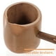 thumbnail image 5 of Cuchara de raíz de bambú carbonizada de mango largo, cucharón para agua, accesorio para té en casa., 5 of 8