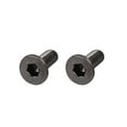 thumbnail image 4 of M2x6mm Metal Nickle Plated Grade 10.9 Flat Head Hex Socket Cap Screw Bolt 50pcs, 4 of 5