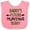 Pink and White, variant on Inktastic Daddys Future Hunting Buddy Boys or Girls Baby Bib