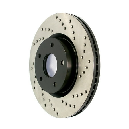 CENTRIC PARTS - CROSS-DRILLED Fits select: 2005-2012 ACURA RL