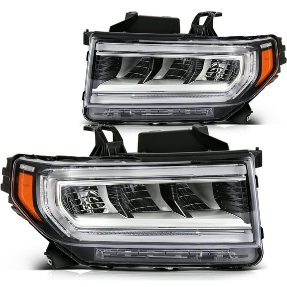 SCITOO Headlight Assembly Fit 2020-2023 for GMC Acadia Pair Headlamps OE:GM2503506