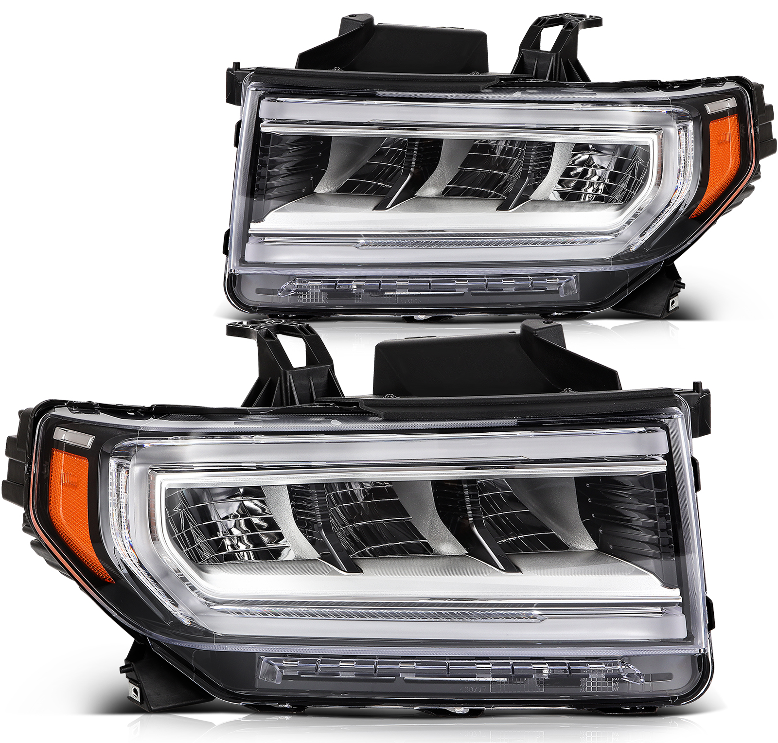 Driver Side Tail Light – For GMC Sierra 1500/2500/3500 HD (2016-2019) – Halogen – CROSSDESIGN