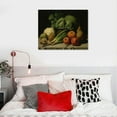 thumbnail image 4 of Nawypu Still Life with Vegetables and Fruit, Gallery Wrapped Canvas Wall Decor, 4 of 4