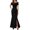 C-Black325, variant on DHFJKG Womens Long Sleeve Maxi Dresses Off Shoulder Bodycon Formal Wedding Guest Side Slit Long Dress Spring Stylish Dresses