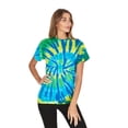 thumbnail image 3 of Daresay Tie Dye Style T-Shirts Women - Fun, Multi Color designs Tops, 3 of 10