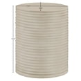 thumbnail image 4 of Meridian Furniture Nobi Beige Table d'Appoint en Béton pour Intérieur/extérieur, 4 of 9