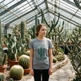 thumbnail image 4 of Womens Go Climb A Cactus T Shirt Funny Prickly Dessert Plant Graphic Novelty Tee Womens Graphic Tees, 4 of 9