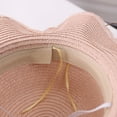 thumbnail image 6 of Charmgo Bucket Hat Clearance, Sun Hat Sunscreen Sunshade Hat Women's Summer Beach Tour Sandal Hat Wave Hat Beach Hats for Women, Straw Hats for Women, Sun Hats for Women Pink, 6 of 8