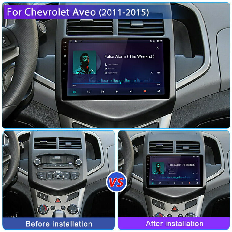 For Chevrolet Aveo T300 Car Radio Adapter Steering Wheel Adapter Vehicle  Warning