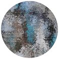 thumbnail image 2 of Addison Rugs Chantille Indoor/Outdoor Transitional Abstract Khaki Machine Washable Round Rug, 8' x 8', 2 of 8