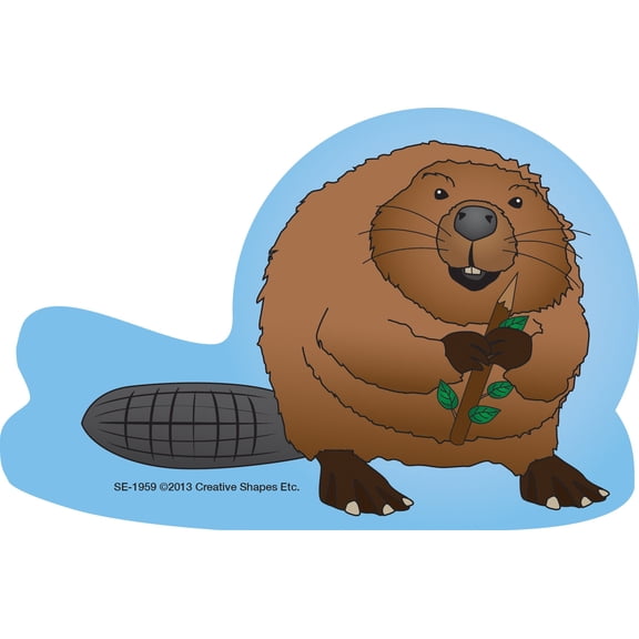 SHAPES ETC. Large Notepad - Beaver