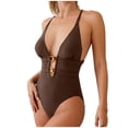 thumbnail image 2 of Traje de baño de una pieza para mujer Traje de baño diario para mujer Traje de baño conservador de cuerpo unido Conjunto de playa de dos piezas Traje de baño de moda de playa para mujer Trajes de baño, 2 of 5