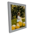 thumbnail image 3 of Stainless Steel Metallic Silver Picture Frame Modern Industrial, 3 of 6