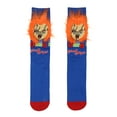 thumbnail image 7 of Child's Play Chucky Doll Fuzzy Hair Good Guys Costume Character Design Men's Crew Socks, 7 of 7