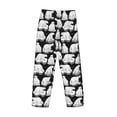 thumbnail image 3 of Lsque Cute Cartoon Polar Bear Print Men's Pajama Pants, Lounge Pant - Comfortable Home Wear,Elastic Waistband, Stylish Design-Medium, 3 of 9