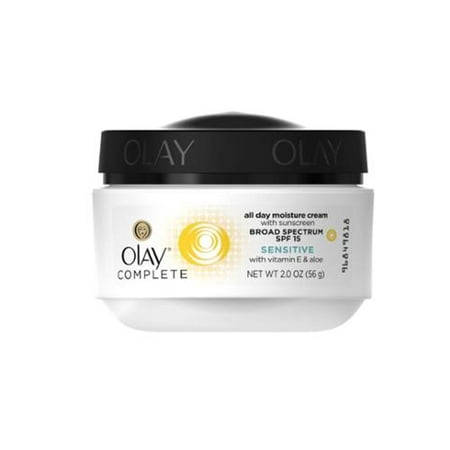 Olay Complete All Day UV Crème hydratante SPF 15, peau sensible (2 oz Paquet de 4)