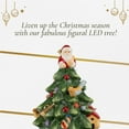 thumbnail image 5 of Spode Christmas Tree Miniature Christmas Village Figural Decoration, LED Lighted Christmas Village Set, Ceramic Holiday Decor - Dolomite Christmas Collectible for Indoor Display (Tree), 5 of 7