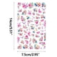 thumbnail image 3 of Pegatinas de flores para uñas, calcomanías 3D autoadhesivas para uñas, para primavera y verano, con diseños de rosas, accesorios para uñas., 3 of 3