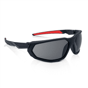 Jackson Safety Safety Glasses - HyperGuard F-Series - Smoke Lens - Black Full Frame - STA-CLEAR Anti-Fog