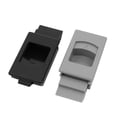 thumbnail image 2 of Unique Bargains Window Furniture Plastic Inside Sliding Pull Latch Gray Black 63x28x15mm 6Pcs, 2 of 3