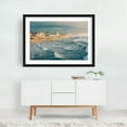 thumbnail image 2 of From the Pier, Imperial Beach - Imperial Beach California Photography Beach Coast Seaside Ocean Beach House Waves Summer Black Framed Wall Art Print 20 x 30 inches, 2 of 4
