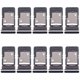 thumbnail image 1 of For Tecno Camon 18 P 10pcs Compatible Sim Card Tray Sim Card Tray Micro Sd Card, 1 of 5