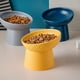 thumbnail image 5 of Cuenco de cerámica para mascotas con patas altas, protección para el cuello, cuenco con boca oblicua, cuenco biselado para gatos, cuenco para comida para gatos en el comedero para gatos, cuenco para, 5 of 6